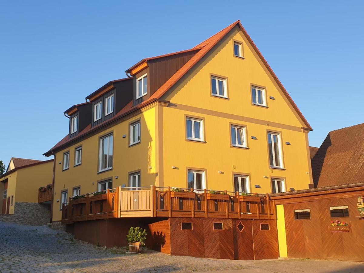 Ferienwohnungen Fewo Landglück Herrieden Exterior foto